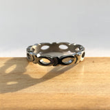 CHRISTIAN FISH RING IN STAINLESS STEEL