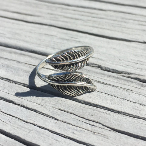 ADJUSTABLE FEATHER RING